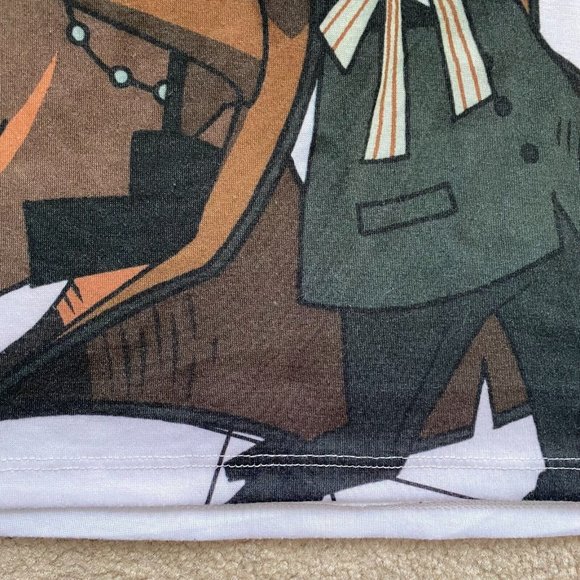 Black Butler Juniors S Grell Sutcliff Sublimation Anime Manga T-Shirt Tee - Picture 4 of 12